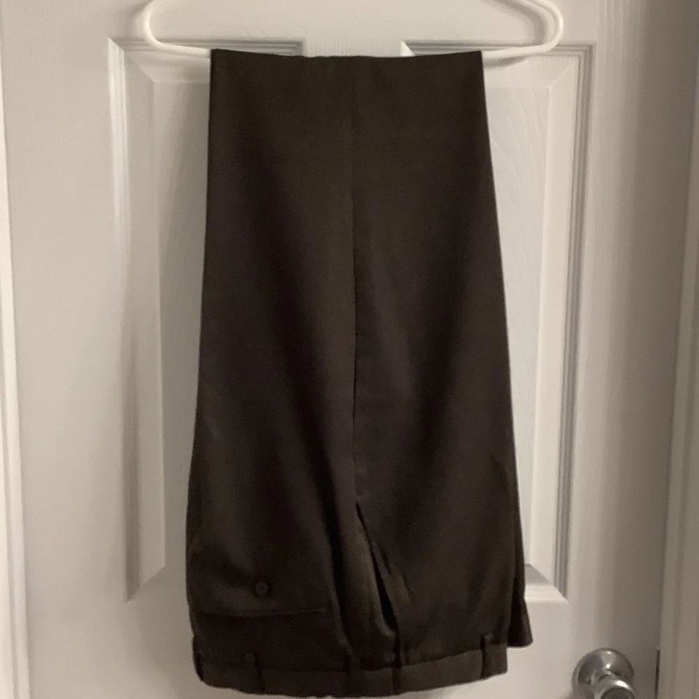 Puritan Heather Brown Dress Pants, 34 x 32 - Picture 3 of 5